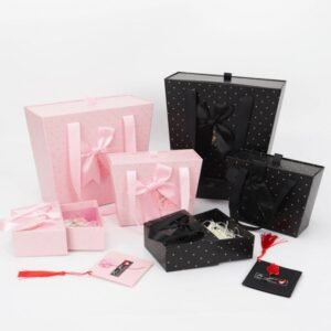 1100g black card paper material – thick, durable, premium feel