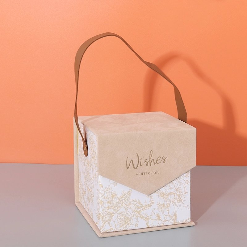 Exquisite Flower Printing Pattern On Wedding Gift Box – Advanced Printing Technology For Festive Effect