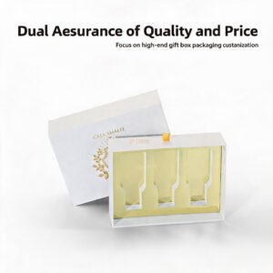 custom drawer style gift box | slide out packaging for cosmetics & perfume