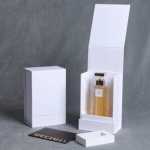 Custom gift box manufacturer production line – wholesale factory for rigid flip top perfume boxes