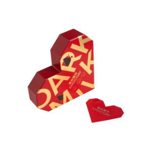 custom heart shaped chocolate box | wholesale candy & confectionery packaging