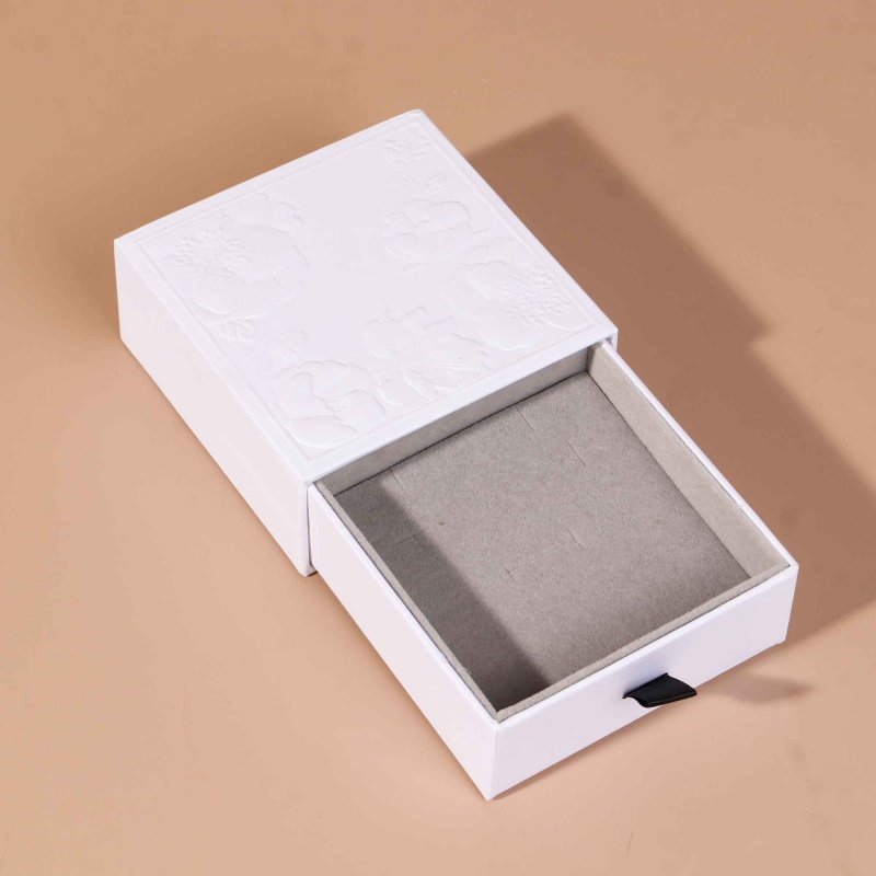 Custom jewelry box manufacturer production line – OEM factory for wholesale drawer style boxes