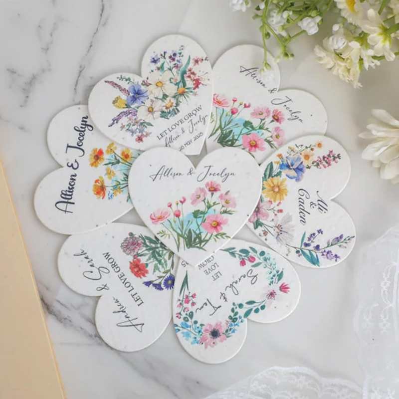 Custom seed paper die cutting – OEM seed paper manufacturing