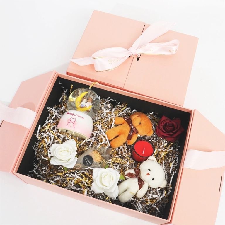 Double Door Valentine’s Day Gift Box – Custom Romantic Packaging Wholesale Gift box manufacturer factory production line – large scale custom production