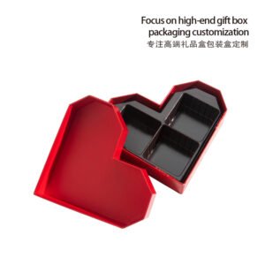 custom heart shaped chocolate box | wholesale candy & confectionery packaging