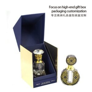 custom perfume box manufacturer – oem magnetic flip top cosmetic packaging factory