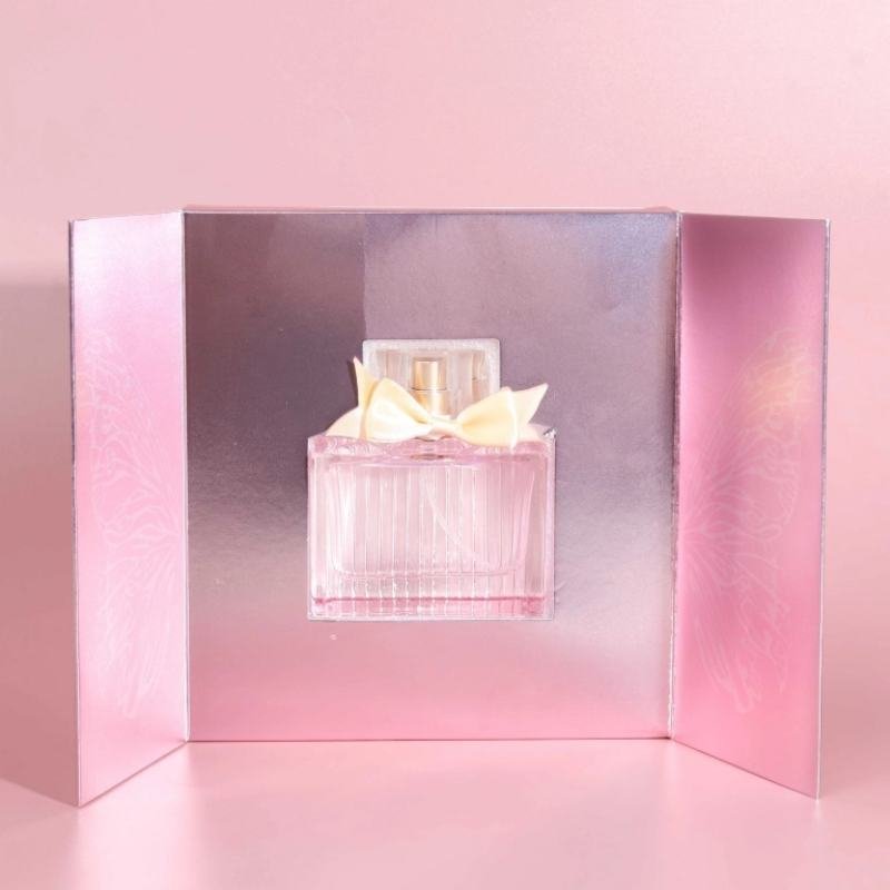 Gold-Stamped Butterfly Perfume Box – Luxury Double-Door Gift Manufacturer Perfume gift box size 160x150x350mm – fits standard perfume bottles