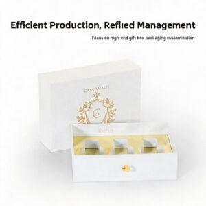 custom drawer style gift box | slide out packaging for cosmetics & perfume