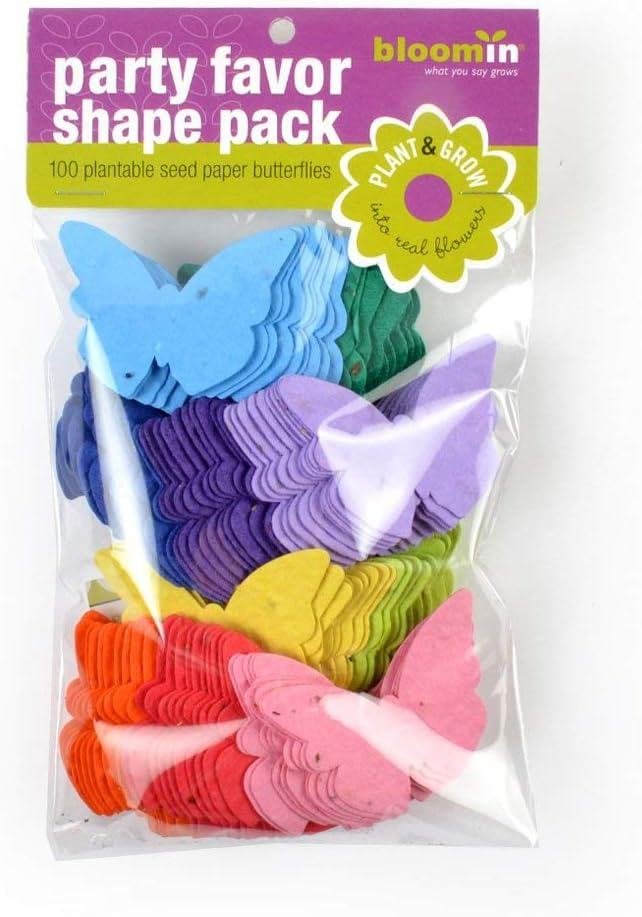 Plantable Seed Paper – Custom Eco-Friendly Manufacturer Plantable seed paper butterflies – 100 pack, handmade