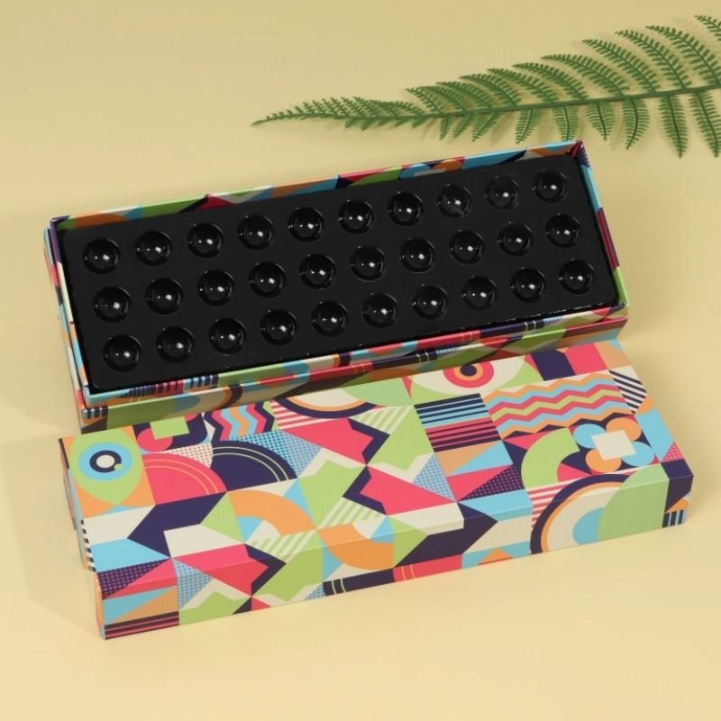 Top Bottom Chocolate Gift Box Lid Base Separated