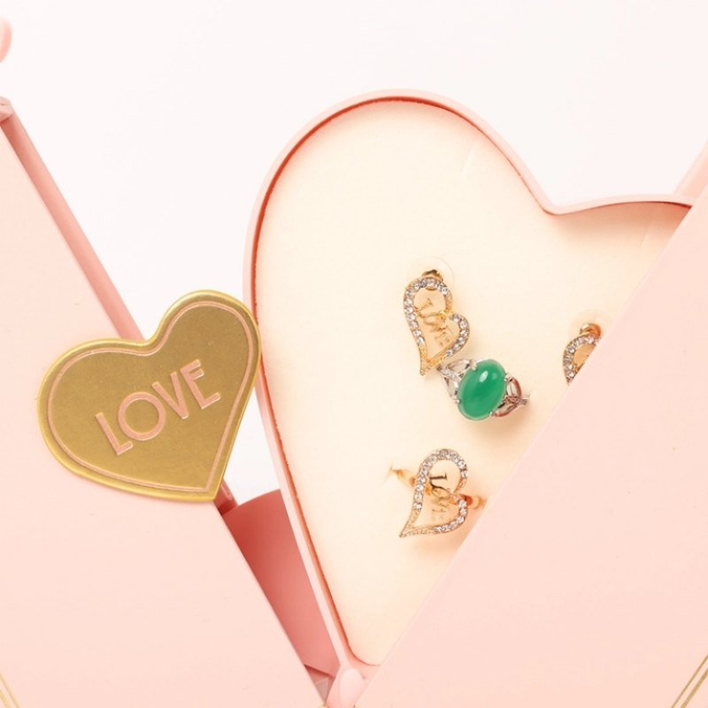  Valentine’s jewelry box – fits rings, earrings, necklaces