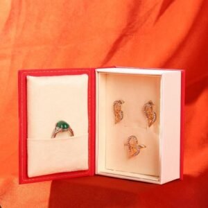 Book Shape Vintage Jewelry Box – Custom Logo Small Gift Box Manufacturer