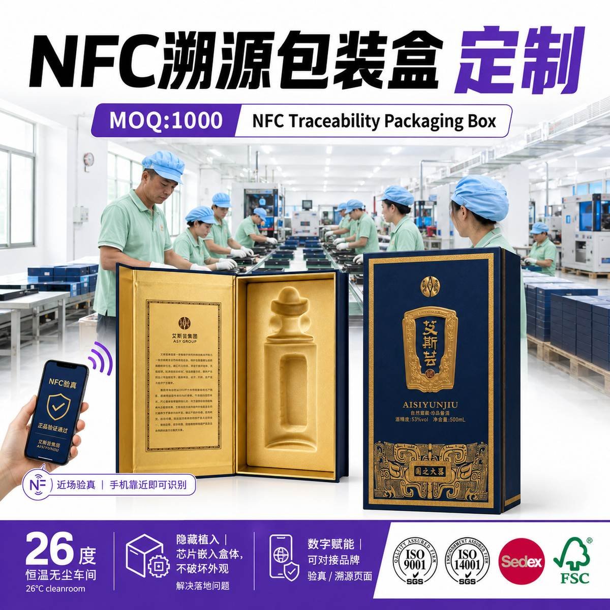 Flip-Top Rising Box for Collec