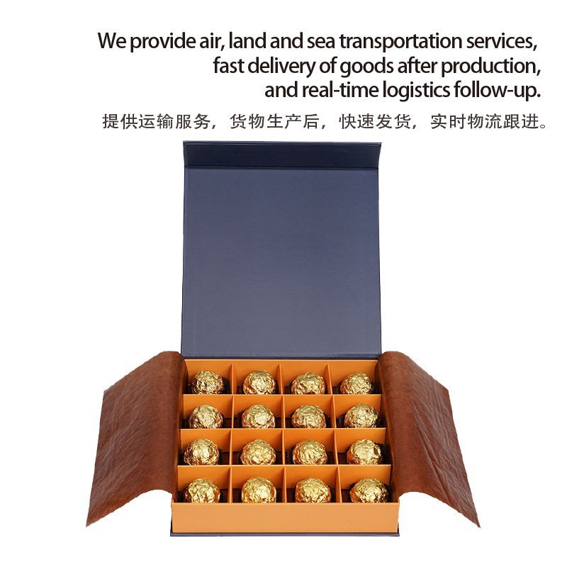 Flip-Top Magnetic Box for Choc