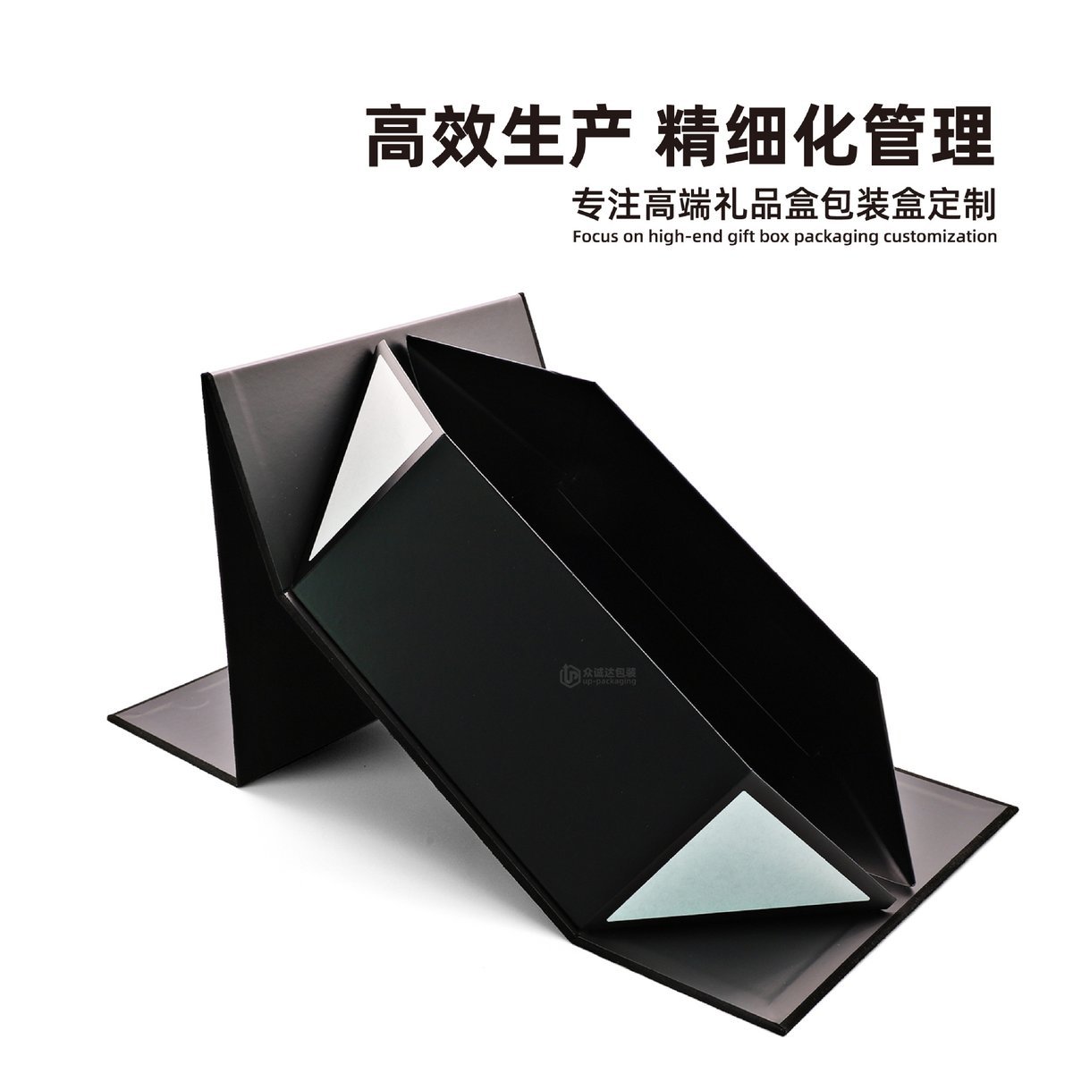 One-Piece Folding Flip-Top Box