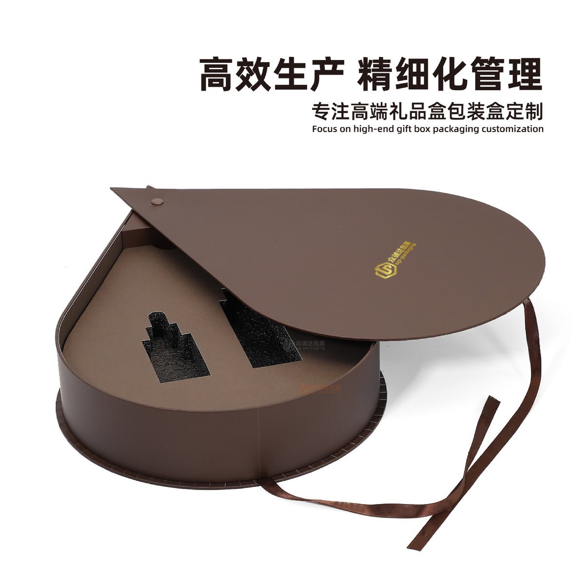 Embossed Hollow Tin-Top Box fo