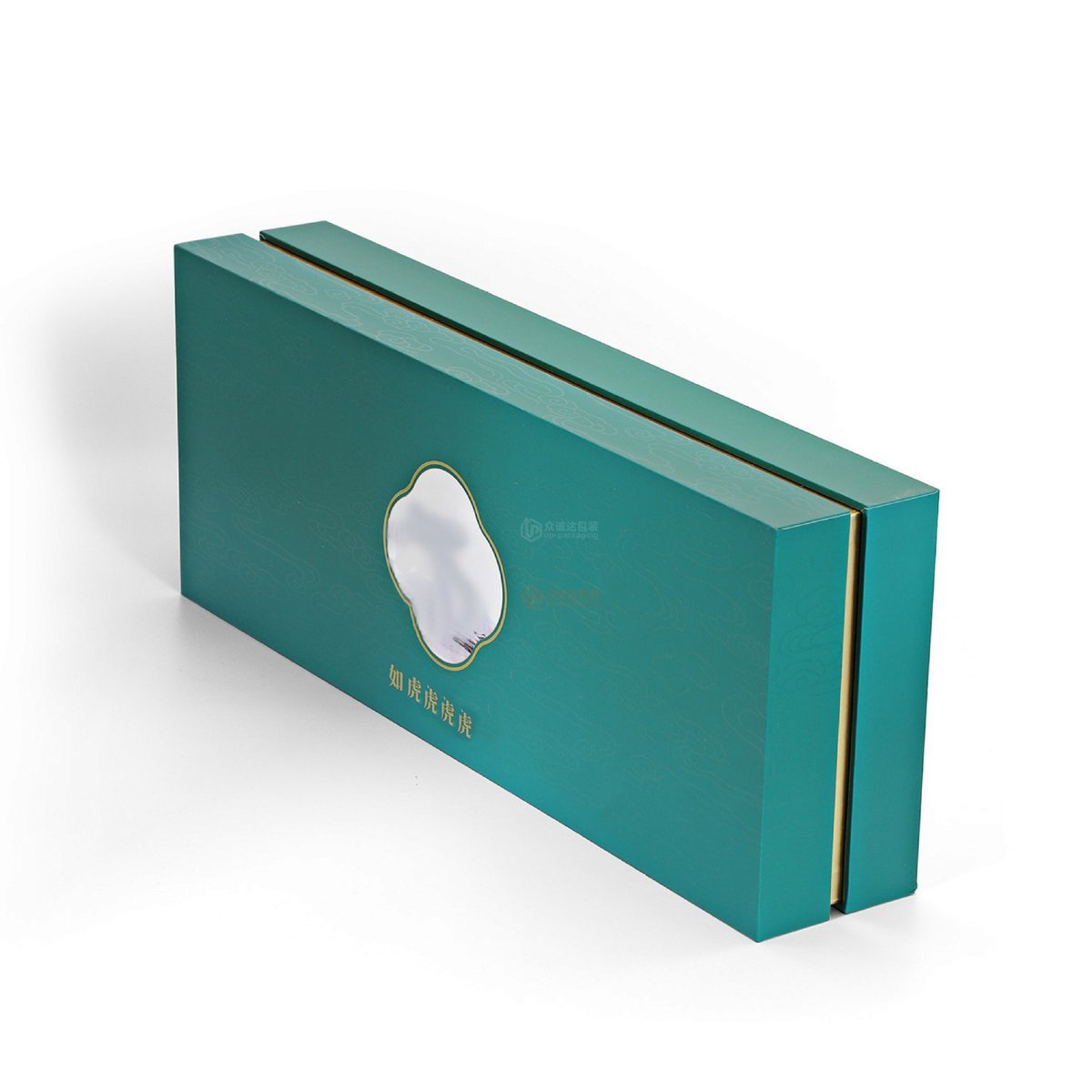 Tin-Top Gift Box with Ribbon f