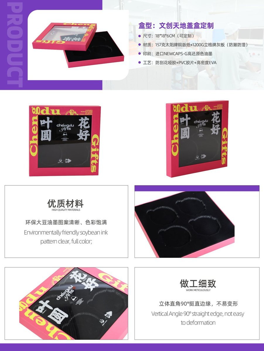 Tin-Top Chocolate Box for Cros